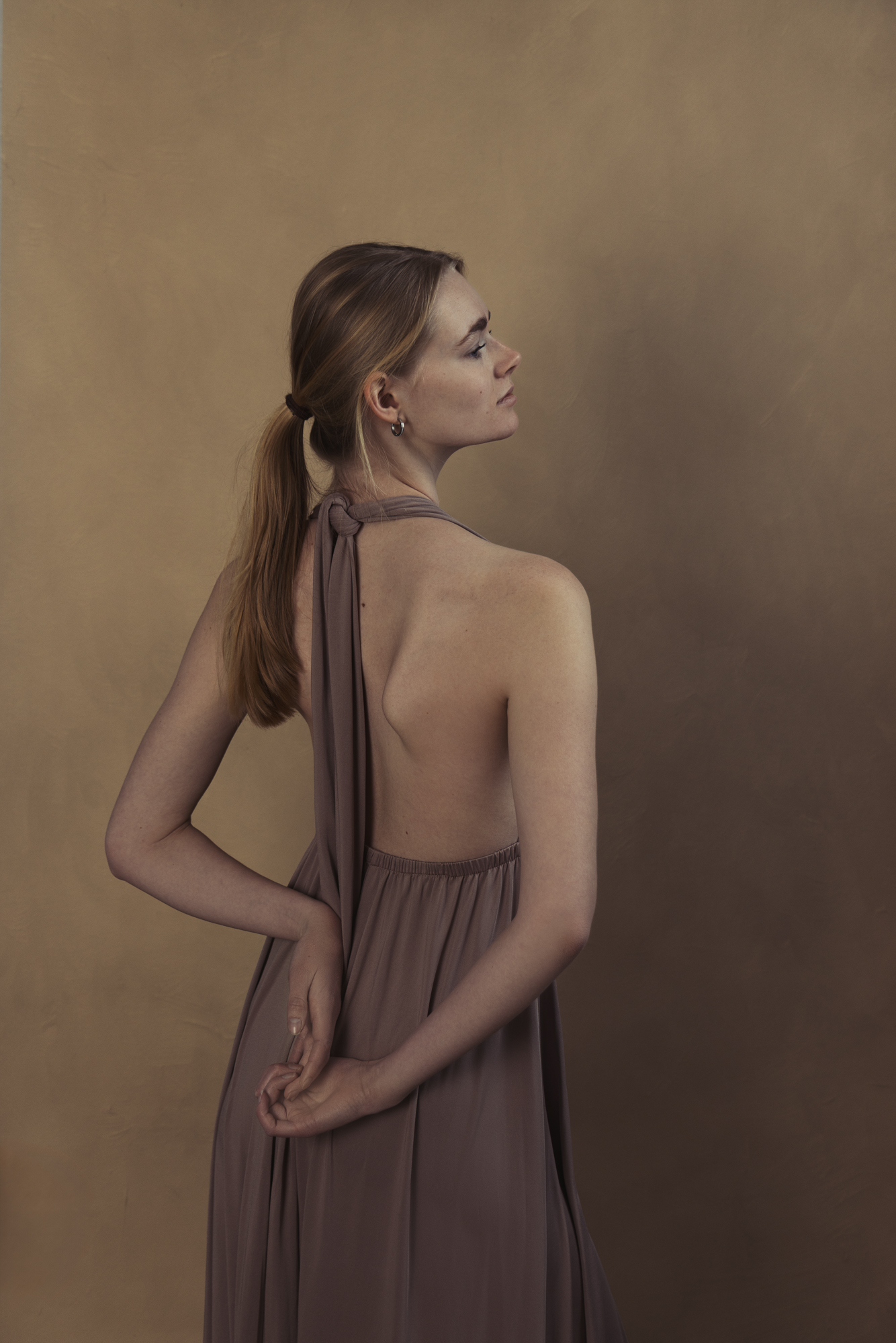 Portret volwassene in warme kleuren